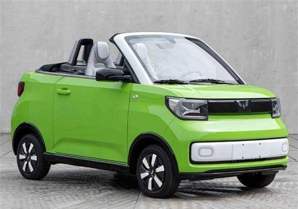 无框车门配2座,续航300km,五菱宏光mini敞篷版开启预售_搜狐汽车_搜狐