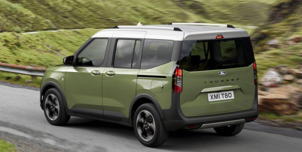 结构独特的经济型小货车,全新福特tourneo courier官图发布_搜狐汽车