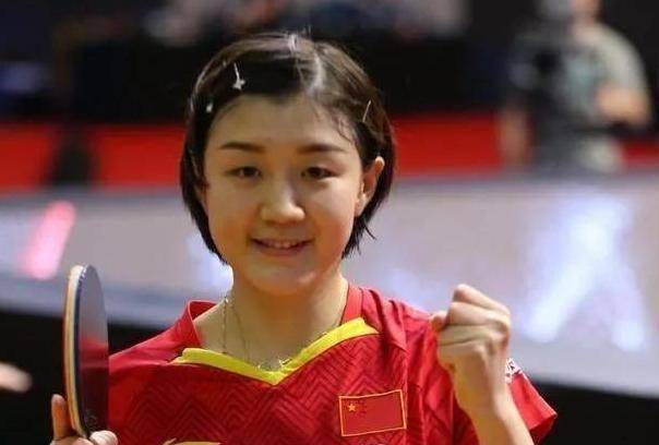 陈梦夺冠后,表嫂baby只在决赛前发了一句话!