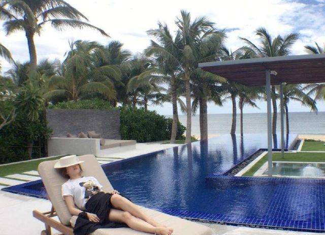 参观张韶涵的豪宅,整座岛都是她的,网友:简直就是度假胜地!