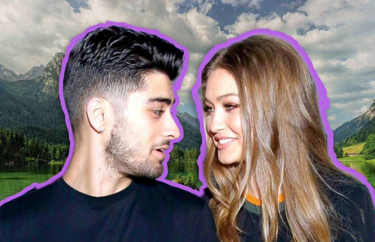 吉吉·哈迪德于2023年5月在哈迪德家庭农场分享了zaynmalik的复古照片