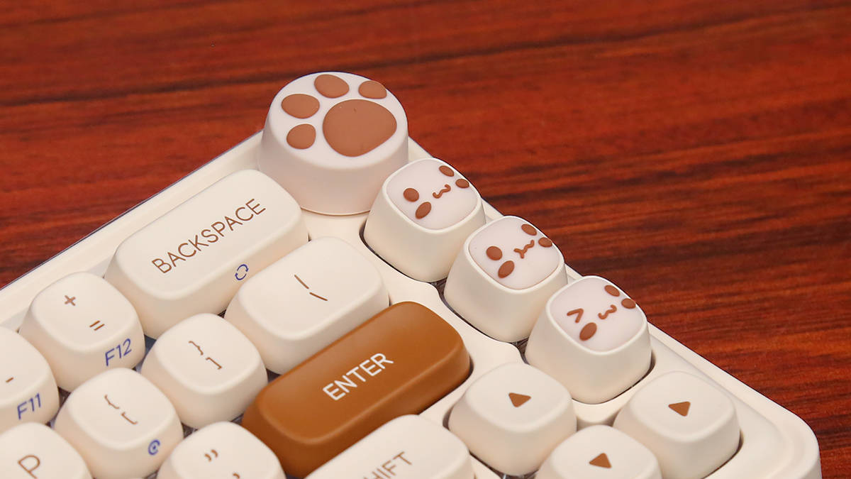 达尔优小方糖Z68三模机械键盘评测：精致又耐看