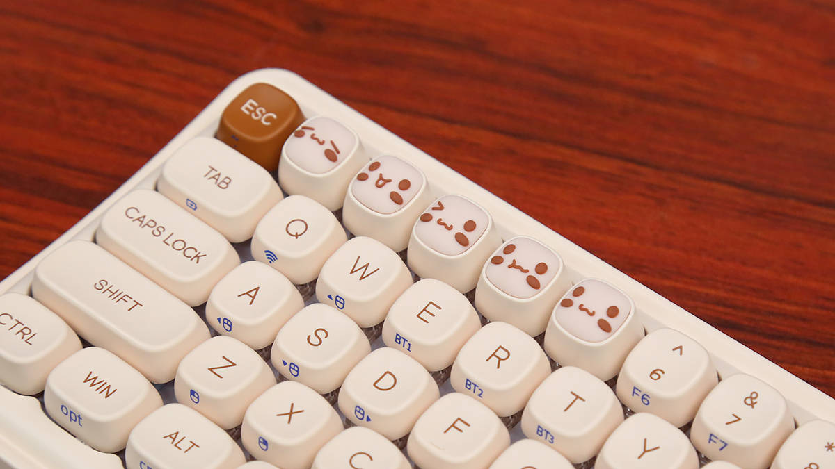 达尔优小方糖Z68三模机械键盘评测：精致又耐看