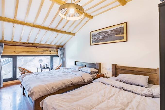 北京密云古北口镇粟菽坊民宿农家院,占地1000多平米,采菊东篱的田园