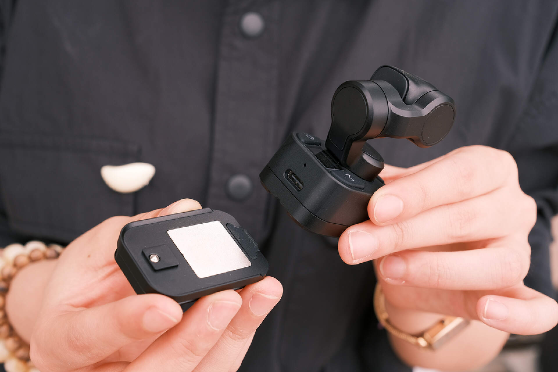 这样的可拆分运动相机你见过吗？飞宇pocket3测评，形态随心而变