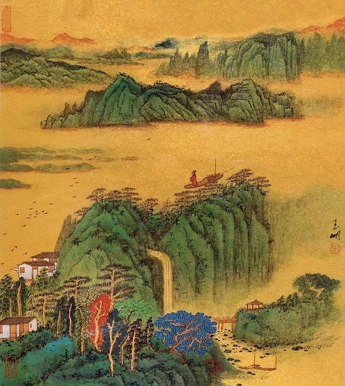 中国不同时期山水画意境的对比探析 -以宋、元两个时期为例_自然_画面_艺术