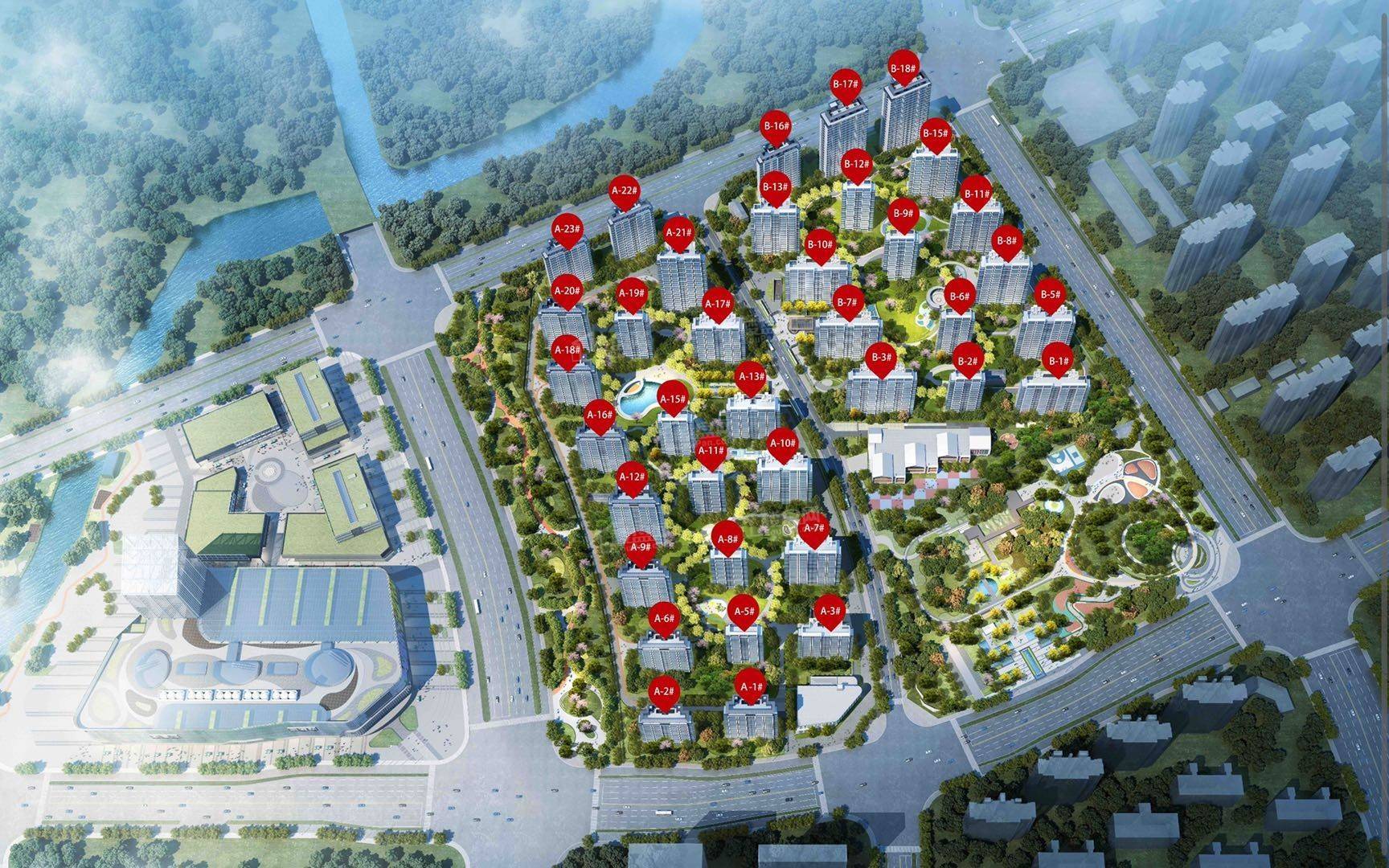 肥东和睦湖板块伟星城升值空间_商业_万方_项目