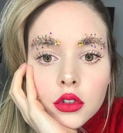 十二星座的个性主题妆容,白羊座的花朵麋鹿妆,摩羯座超级搞笑!