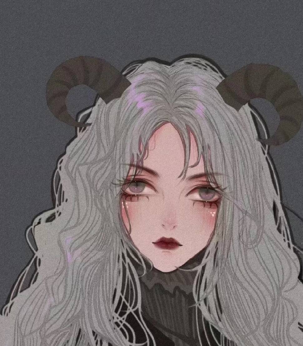 十二星座动漫头像,天秤座高冷,最爱日系处女座_女生_羽毛_图片