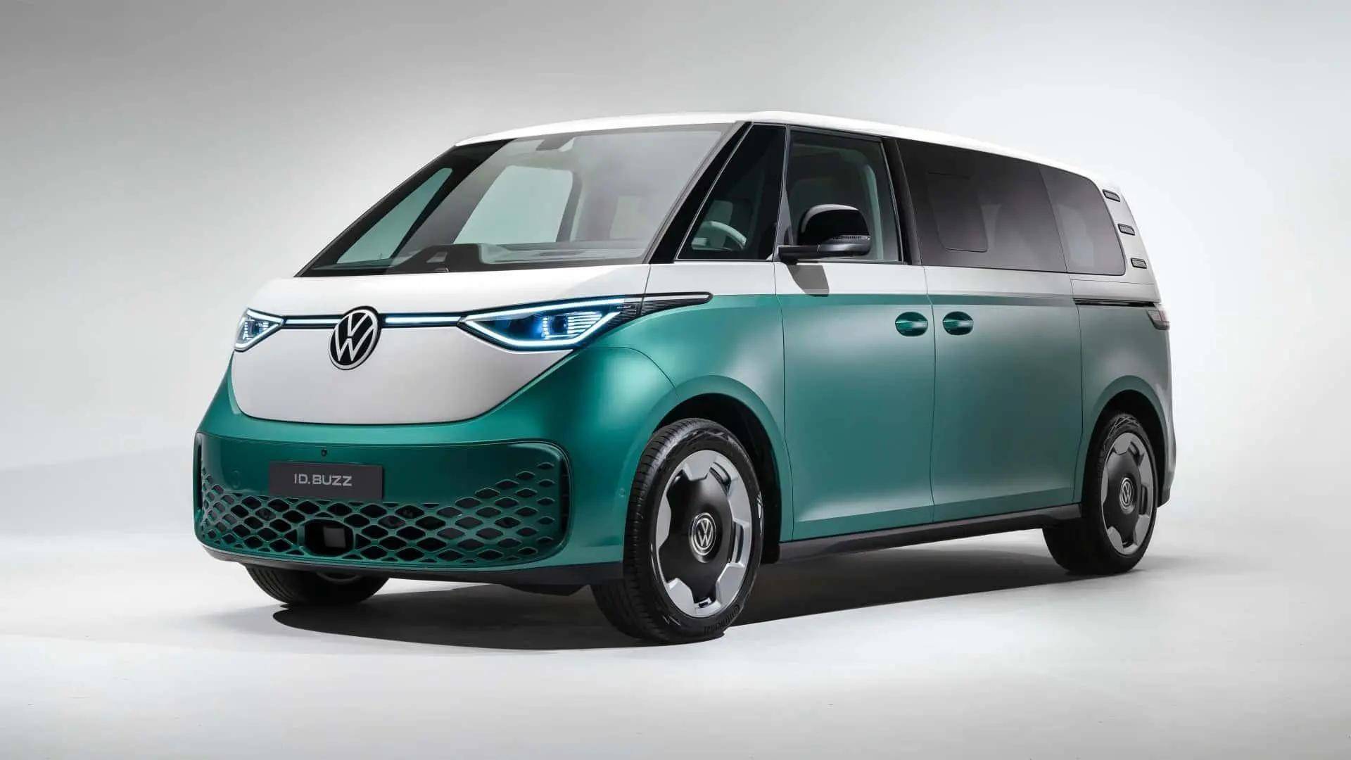 大众ID. Buzz LWB官图发布，轴距加长，引入第三排座椅