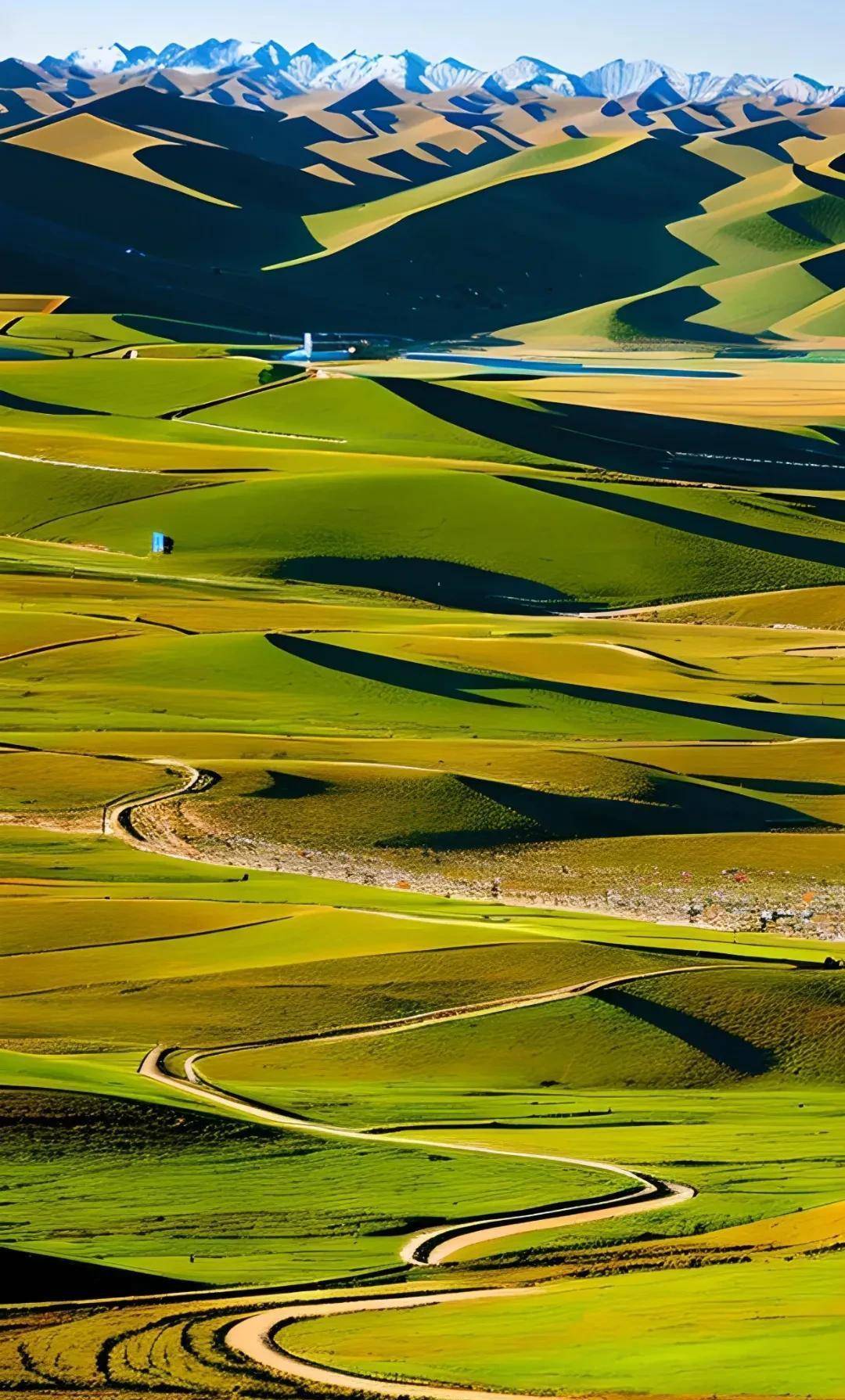 原来青海风景是这么的美啊,看看鸭梨直接消失了,好心情原欣赏美_荒漠