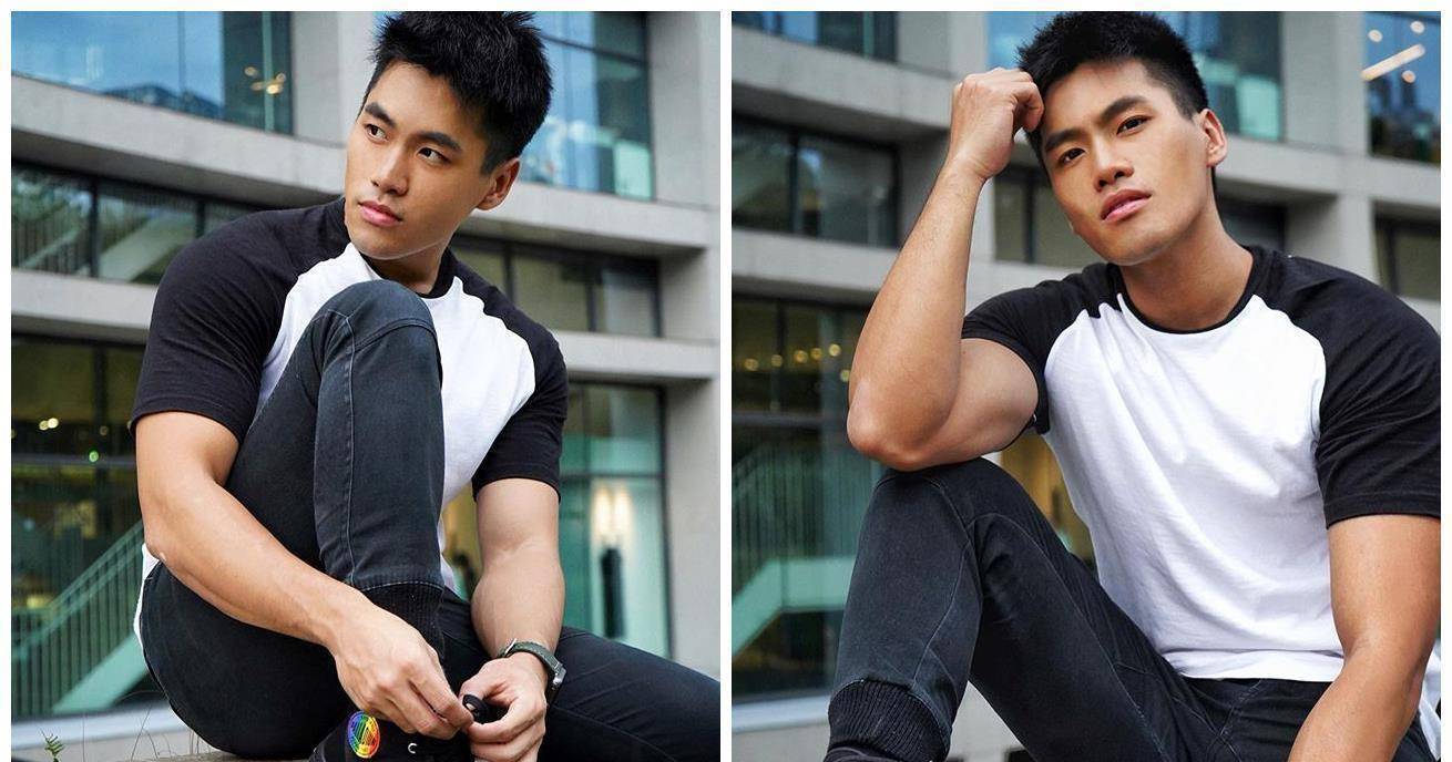 精致痞帅的小狼狗身材有料,凭着青春活力练就八块腹肌和人鱼线!