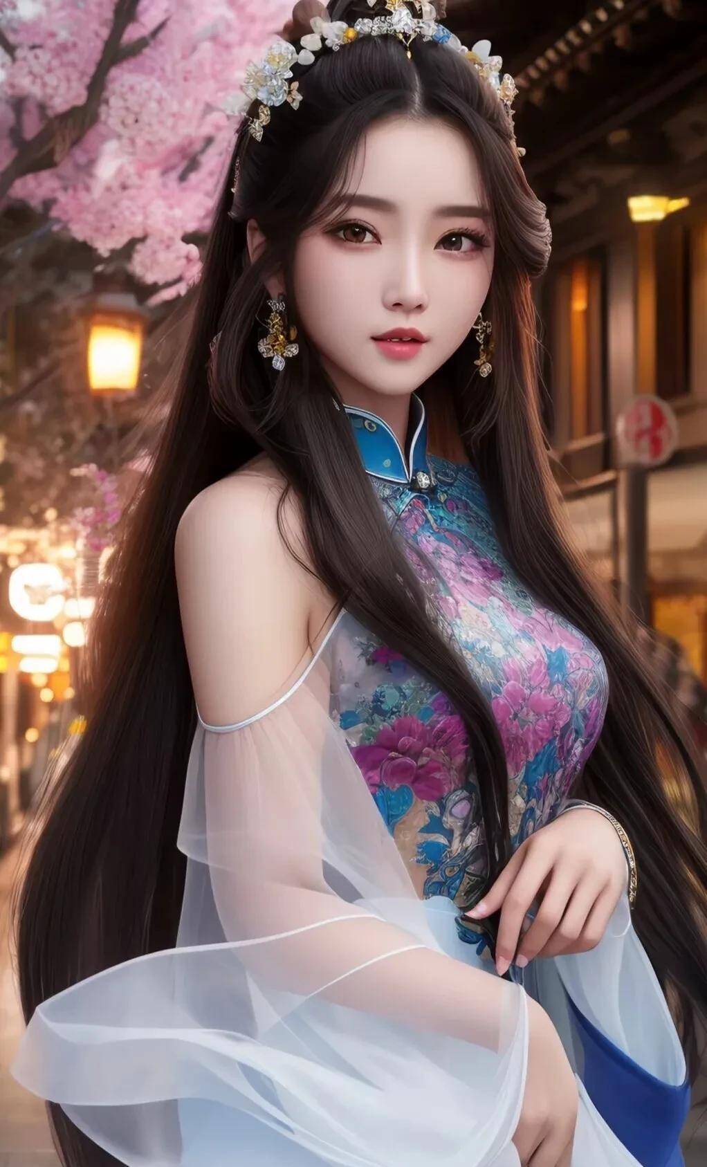 旗袍美秀ai篇_好身材_女生_紧身