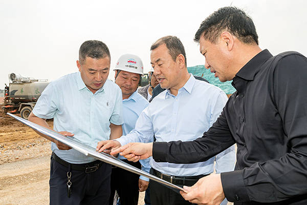晋城市市长薛明耀调研城市道路工程建设
