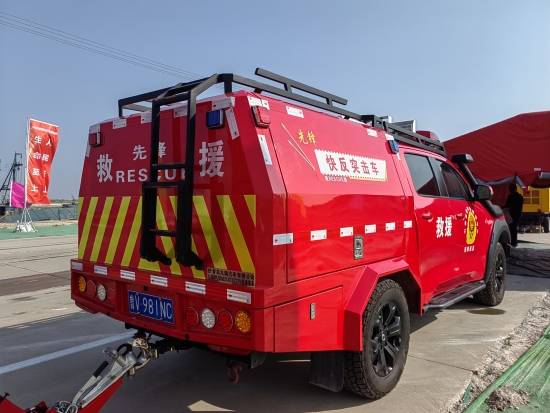 九瑞通信指挥车参加2023年山东省防汛防台风综合应急演练_功能_车辆