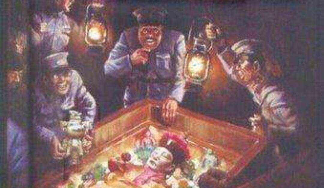 李莲英的墓被打开,看到墓内的情形,专家们倒吸口凉气_慈禧_杨小楼