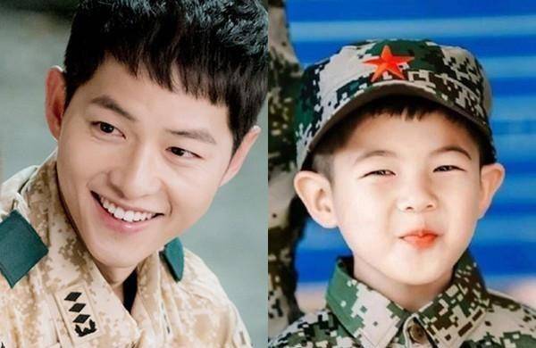 明明是亲兄弟,一个像宋仲基一个像宋小宝,网友:这叫反差萌!