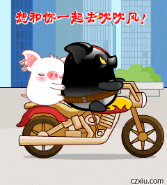 出去玩喽动态表情图片_2023浪里个浪gif表情包