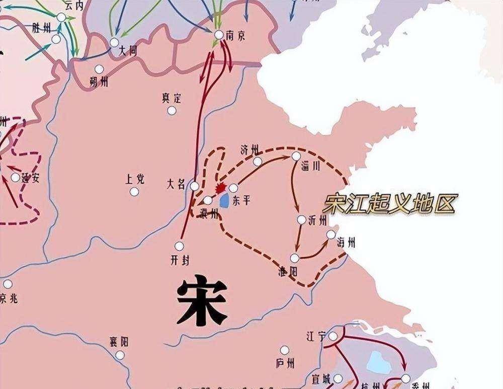 就在这个节骨眼上,江南爆发了方腊起义,起初宋徽宗以地方部队进剿,却