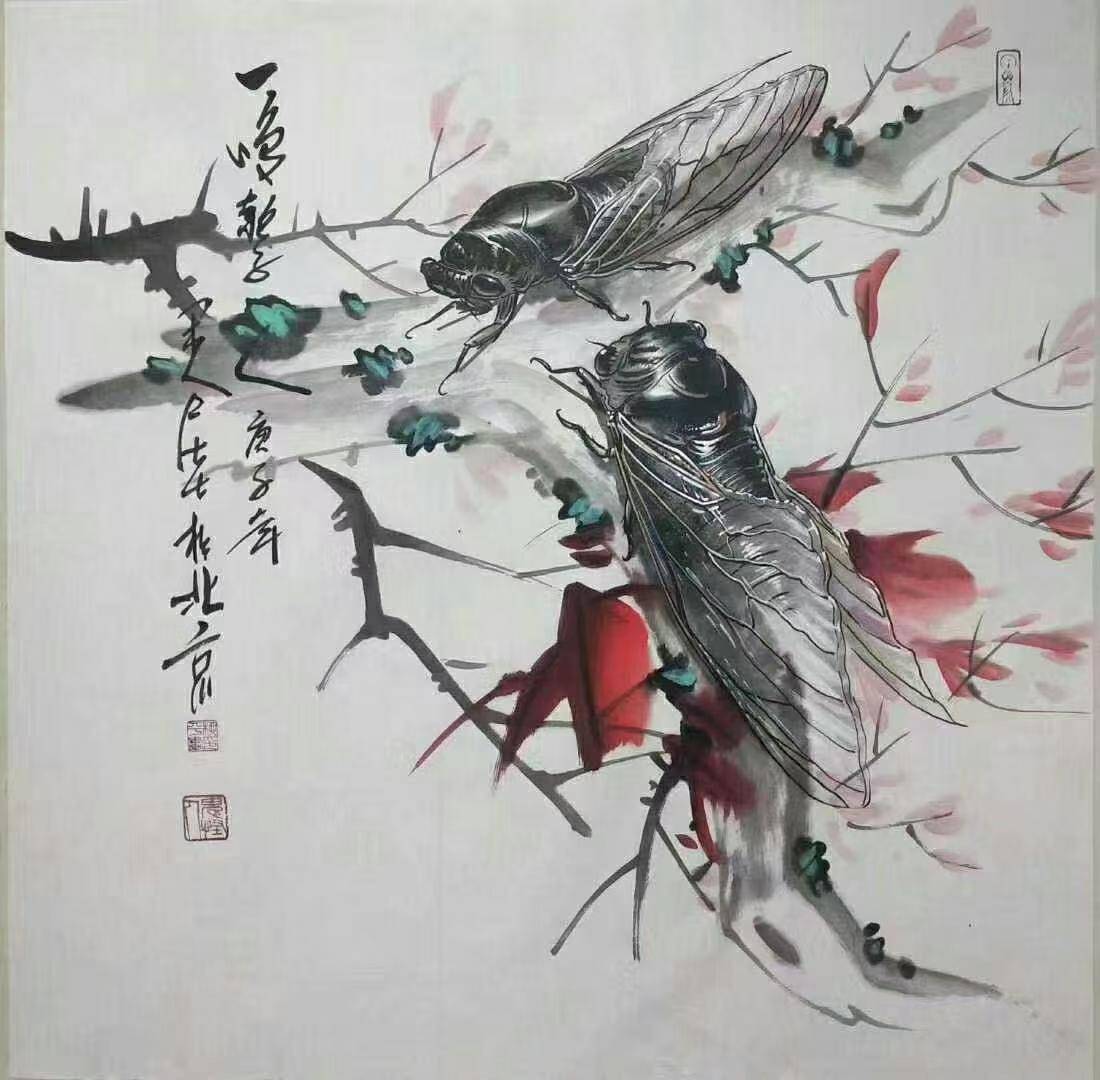 画蝉第一人——柳平_吉林省_文化_书画