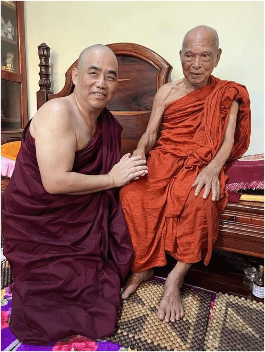 缅甸僧王巴丹达·库玛拉毕万萨殡葬万人悼念 华琪舍利子博物馆张秋源