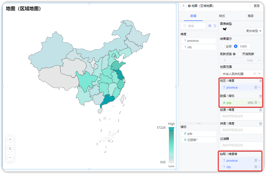 echarts地图特效图片