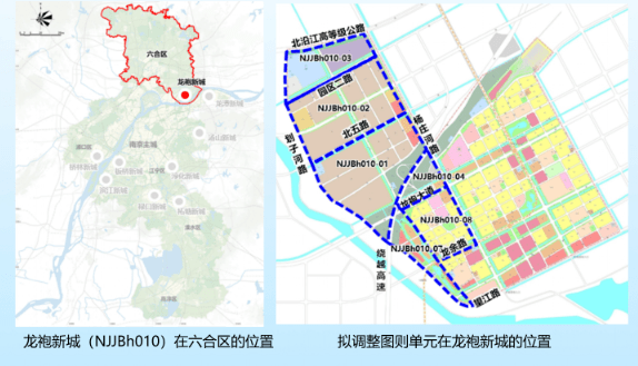 n]]bh010-01,02,03,04,07,08 圖則單元位於龍袍新城西側,具體範圍東至