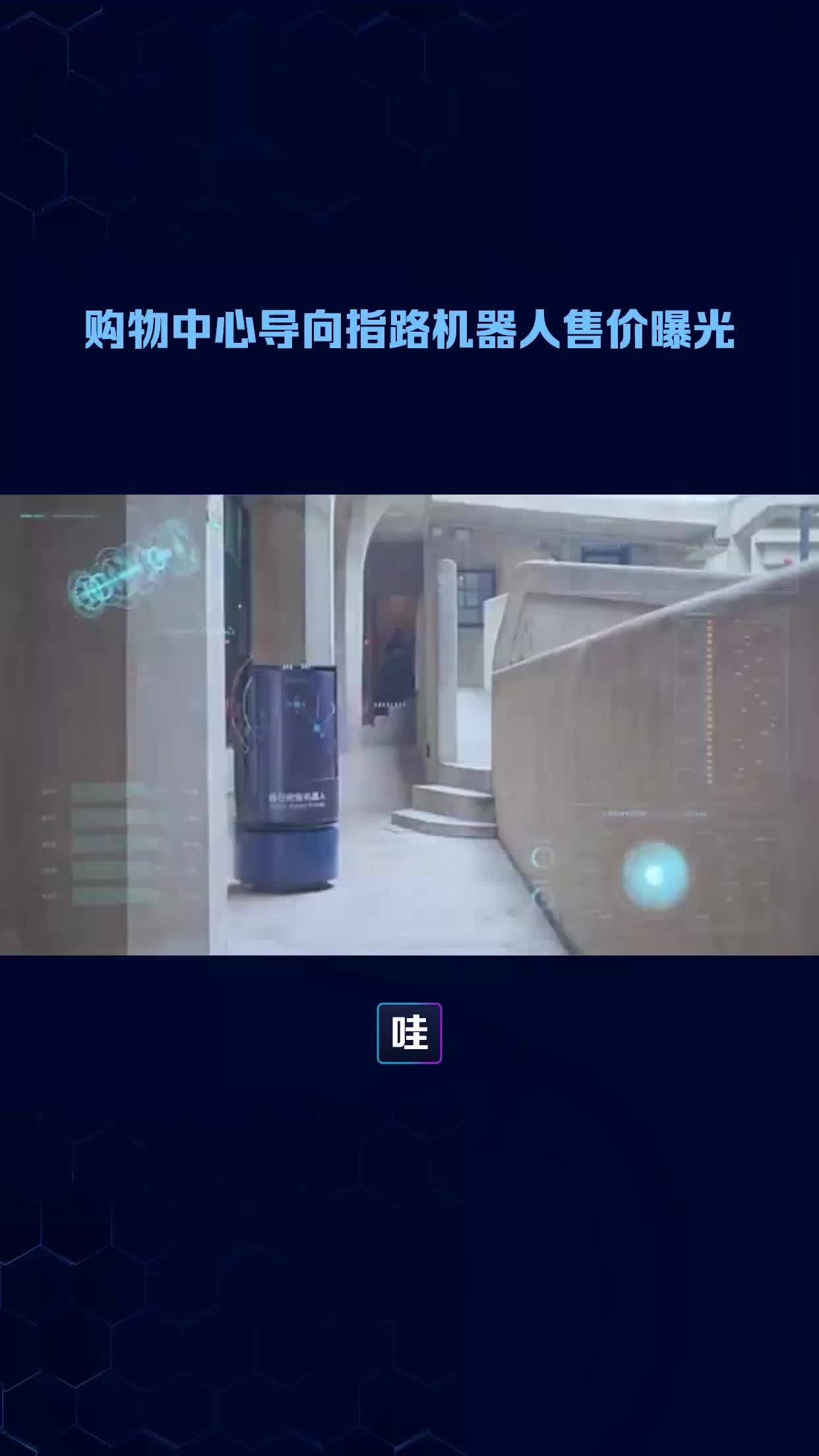 购物中心室内指路机器人