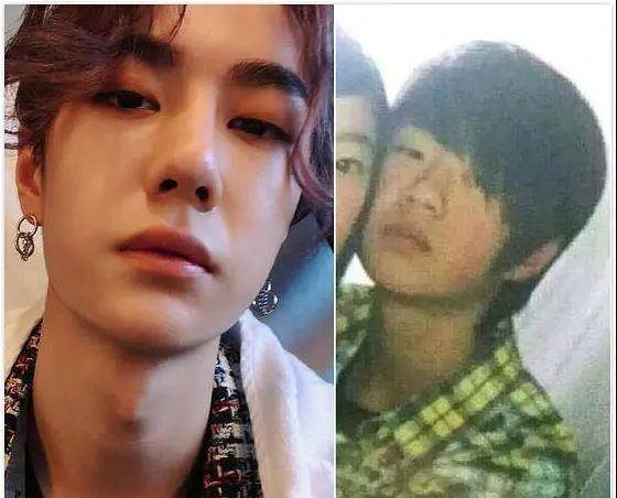 王一博旧照眼睛跟杜海涛差不多大,多看两眼还以为是胡彦斌_照片_五官