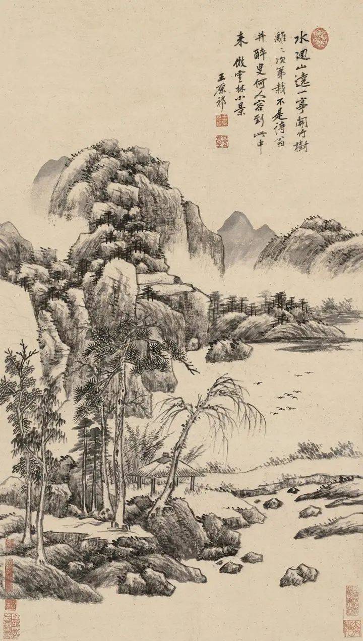 王原祁这20幅高清山水画,简直太美了!