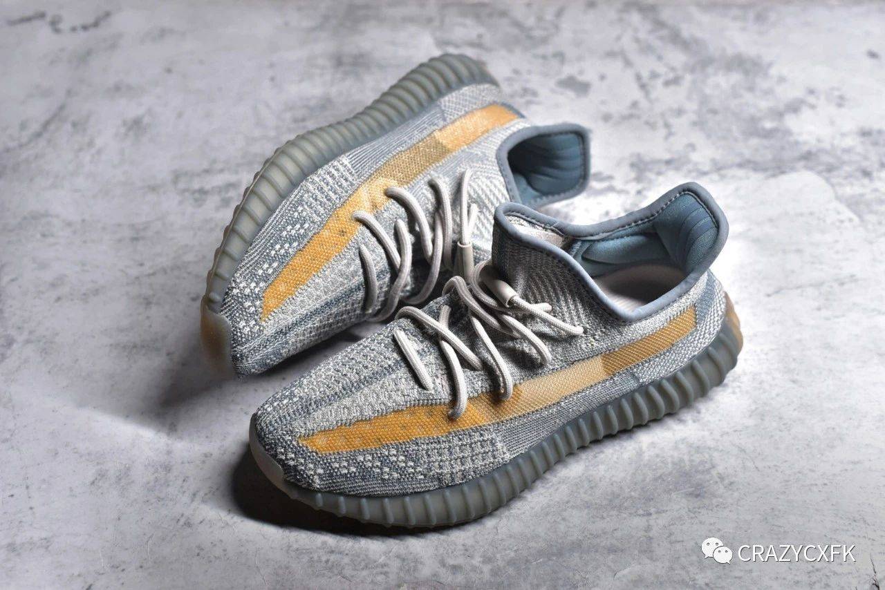 阿迪达斯椰子 adidas yeezy 350v2 boost linen israfil 麻布奶油灰蓝