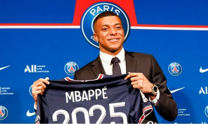 的巴黎圣日耳曼为姆巴佩设置史上最高转会费_皇家马德里_续约_梅西