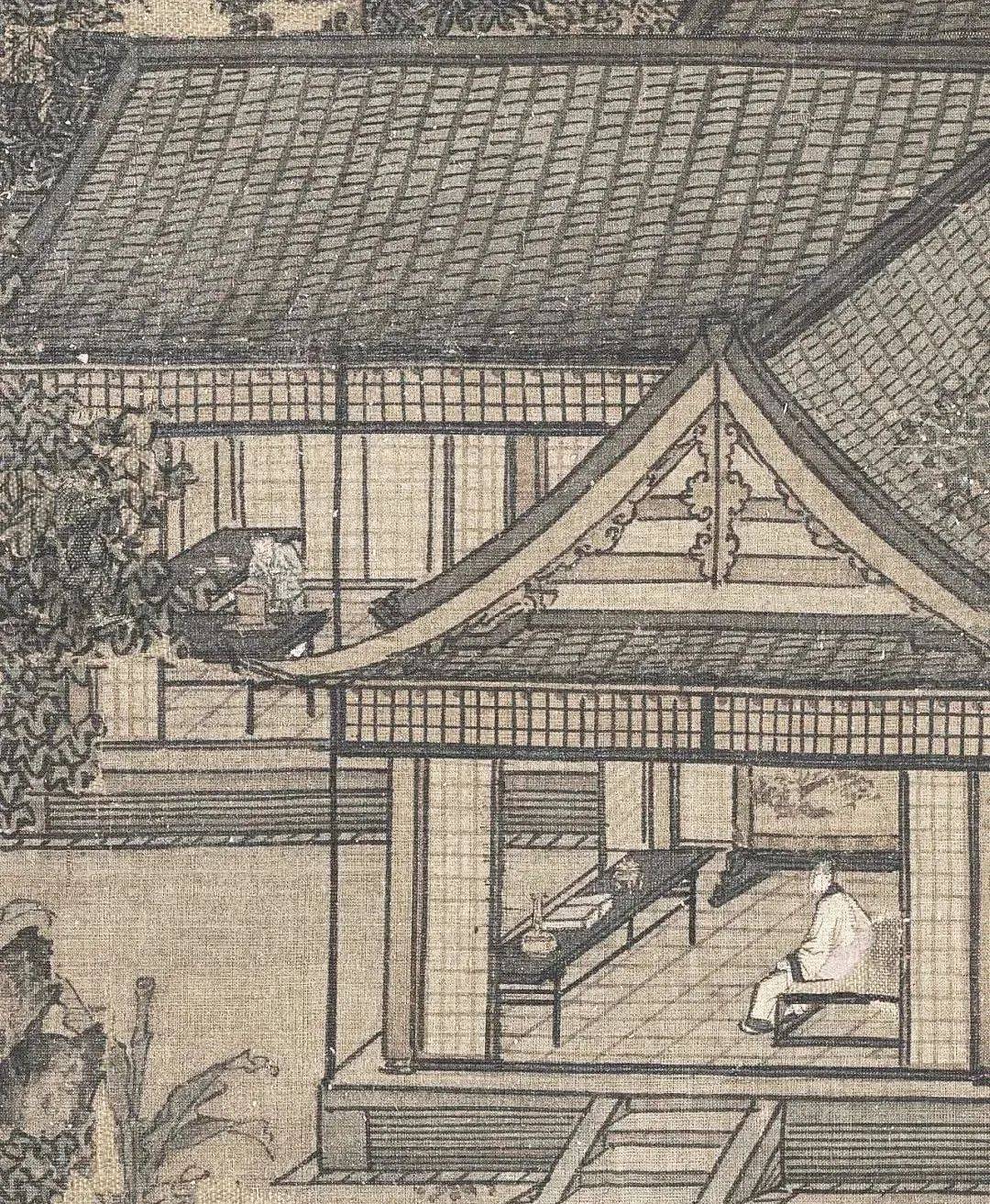 南宋画家 刘松年_cmx_景山_绢本