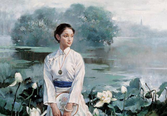 周迅早年"人体模特"油画曝光,一幅卖184万!18岁为艺术贡献?