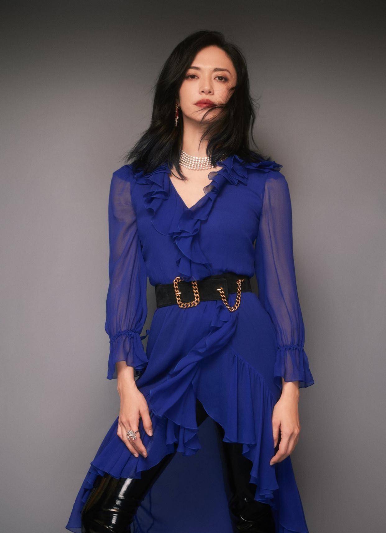 姚晨穿搭好带感!