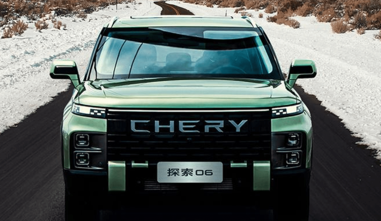 奇瑞探索者06来了,造型硬派,搭1.