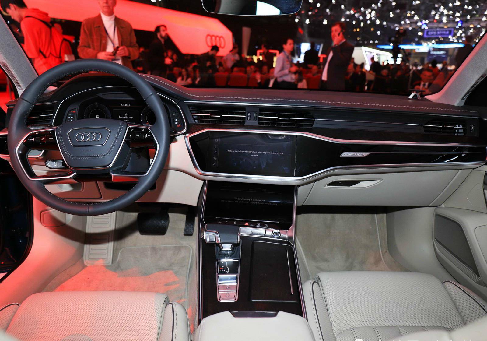 2019款"奥迪a6"柴油版登场,三液晶显示屏 v6混动引擎_搜狐汽车_搜狐网