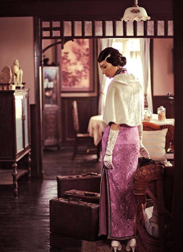 袁泉才是真正的气质美人,穿旗袍有种独特韵味,把优雅刻在骨子里_风格