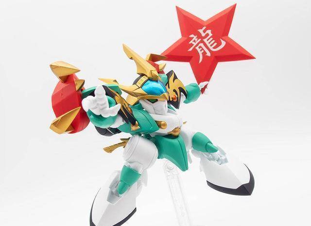 魔神英雄传七魂龙神丸:幻龙丸手办官图赏超酷炫手里剑和碧龙剑_形态