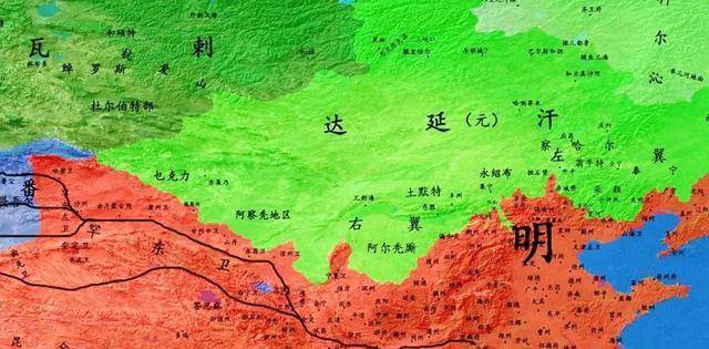 瓦剌_蒙古_控制