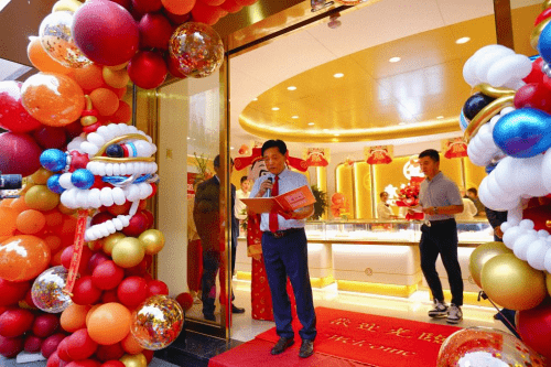 梅开三度|永坤黄金桐乡第三家门店——濮院店盛大开业!