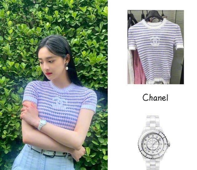 周洁琼不仅长得像杨幂,私服穿搭也可以和杨幂媲美,时髦又前卫_衬衫_一