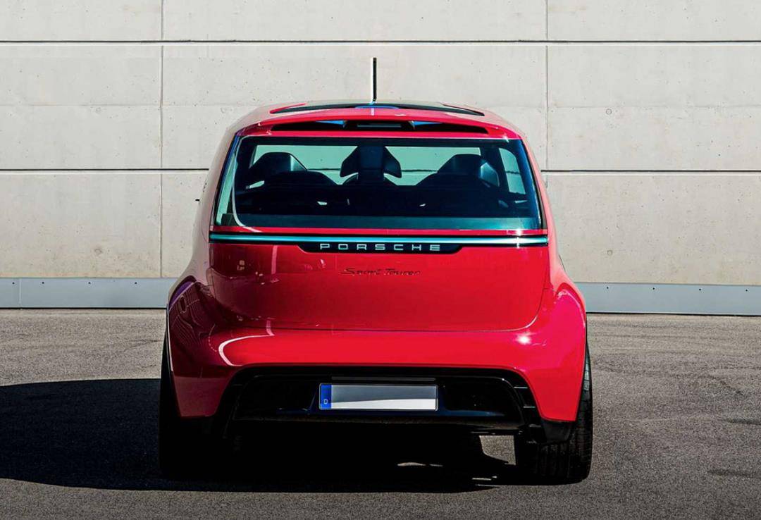 保时捷"面包车"定妆照,星舰座舱够科幻!