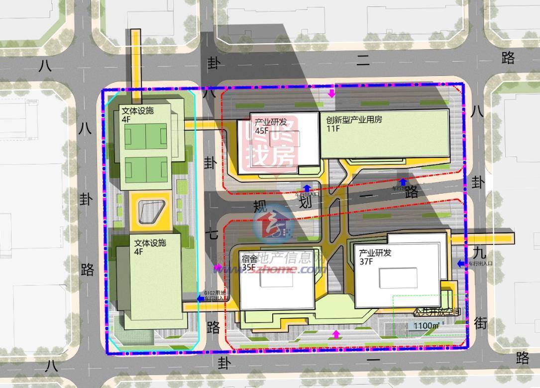 皇岗村旧改规划图片