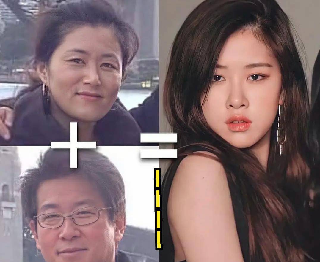 blackpink父母照片曝光:jennie最像妈妈,智秀爸爸长相平凡_朴彩英