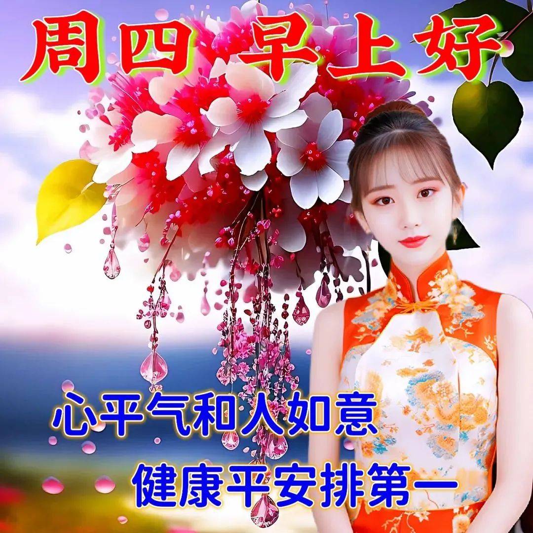 6月29日星期四早安祝福暖心图片带字带早上好语录,祝朋友们幸福吉祥!