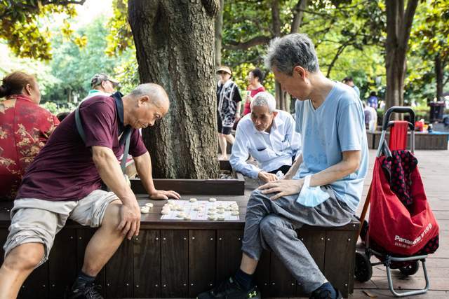 消遣式场景图片