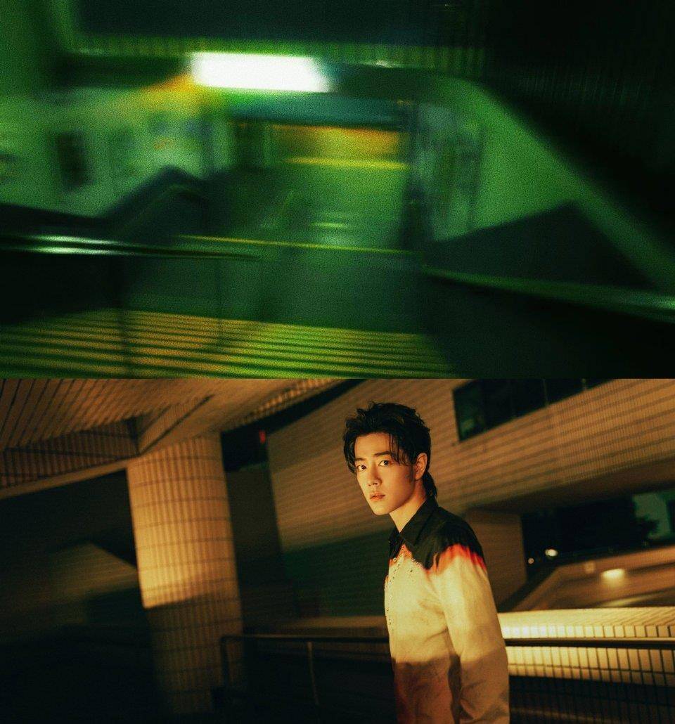 肖战港风氛围感##肖战把调色盘穿在身上#夏天的风,请把我吹到肖战