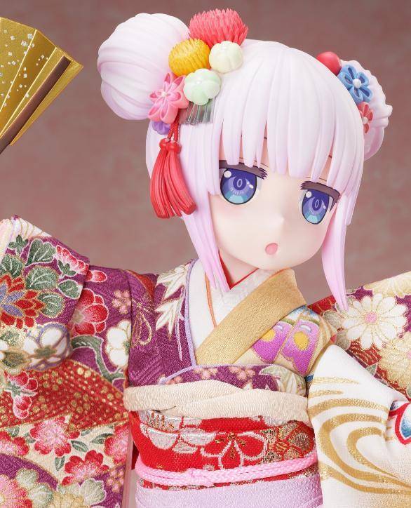 小林家的龙女仆s:康娜新手办官图公开和服包子头顶级吃货萌物_整体