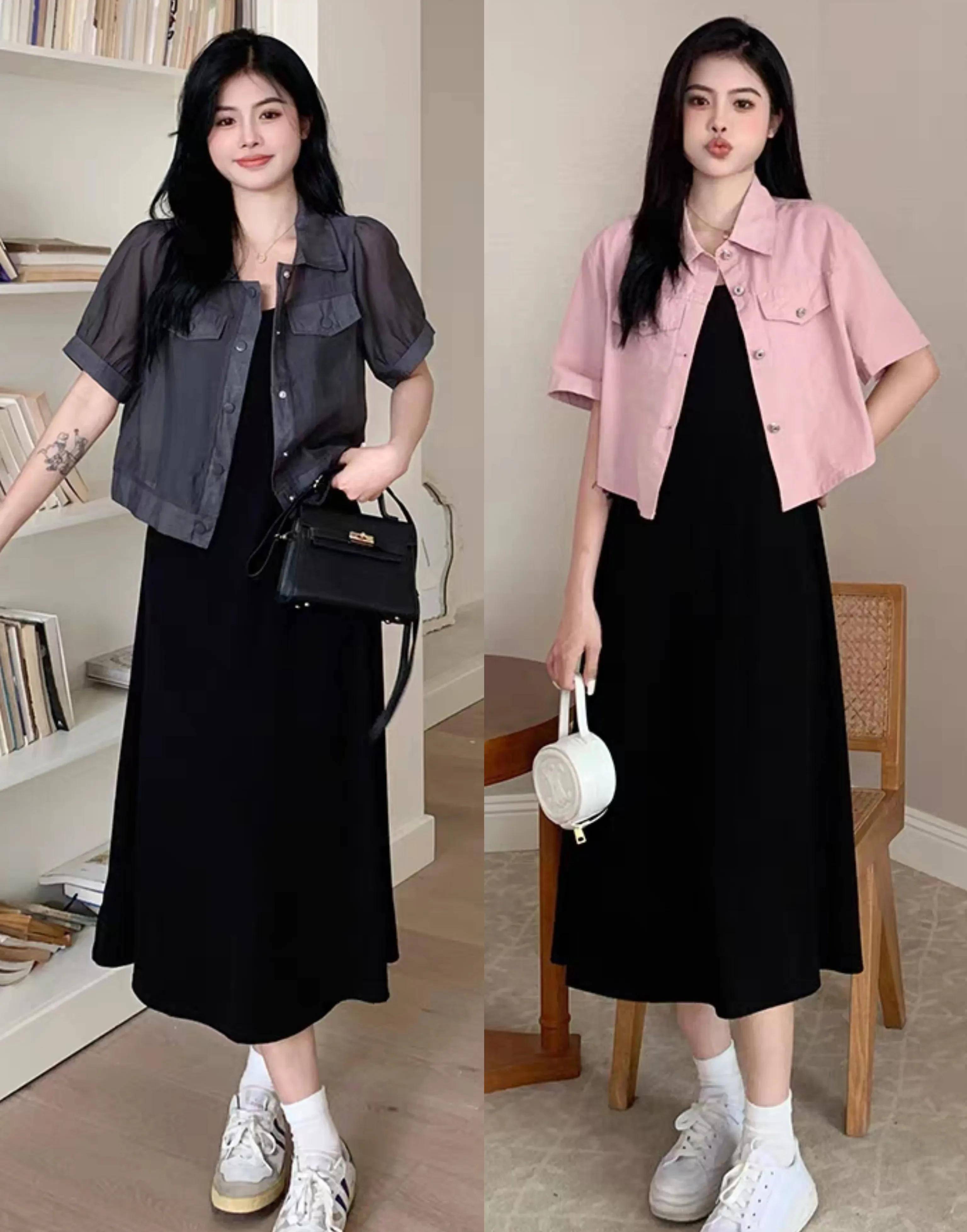 着装搭配——夏天女生如何穿出紧身又休闲的黑色连衣裙?